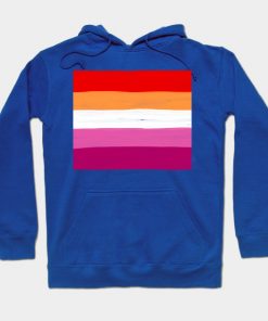 Lesbian Hoodies - Lesbian flag Hoodie TP1503 4 - Lesbian Flag Lesbian flag