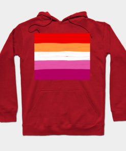 Lesbian Hoodies - Lesbian flag Hoodie TP1503 5 - Lesbian Flag Lesbian flag