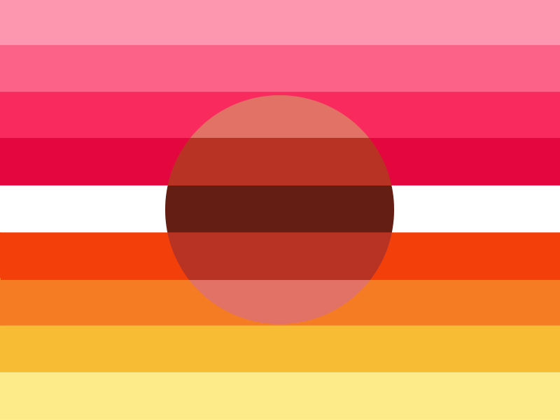 Aesthetic_attraction_flag 2x3 ft (60x90cm) / 4 Corner Grommets Official PAN FLAG Merch