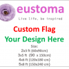 Custom Design Flag PN0112 2x3 ft (60x90 cm) / 2 Grommets Official PAN FLAG Merch