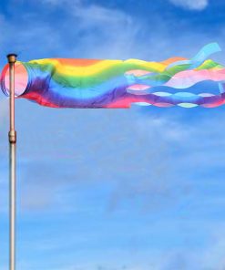 Rainbow Wind Sock PN0112 Default Title Official PAN FLAG Merch