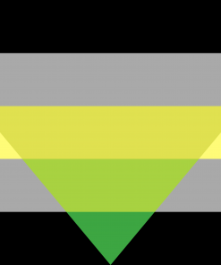 Aegosexual/Autochorissexual-Akiosexual Pride Flag PN0112 3 - Lesbian Flag 3x5 ft (90x150 cm) / mixed Official PAN FLAG Merch