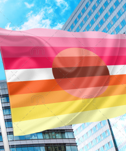 Aesthetic Attraction Flag PN0112 2x3 ft (60x90cm) / 2 Left Grommets Official PAN FLAG Merch