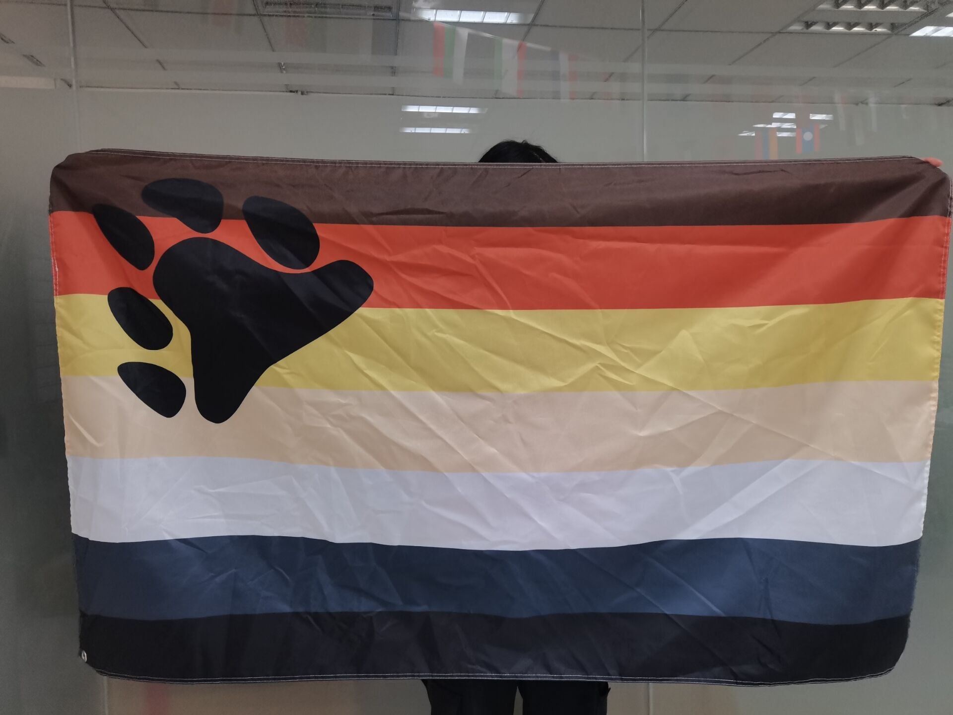 bear1 2x3 ft (60x90cm) / No Grommets Official PAN FLAG Merch
