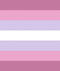 Bigender Pride Flag PN0112 5 - Lesbian Flag 3x5ft (90x150 cm) / Bigender / 4 Grommets Official PAN FLAG Merch