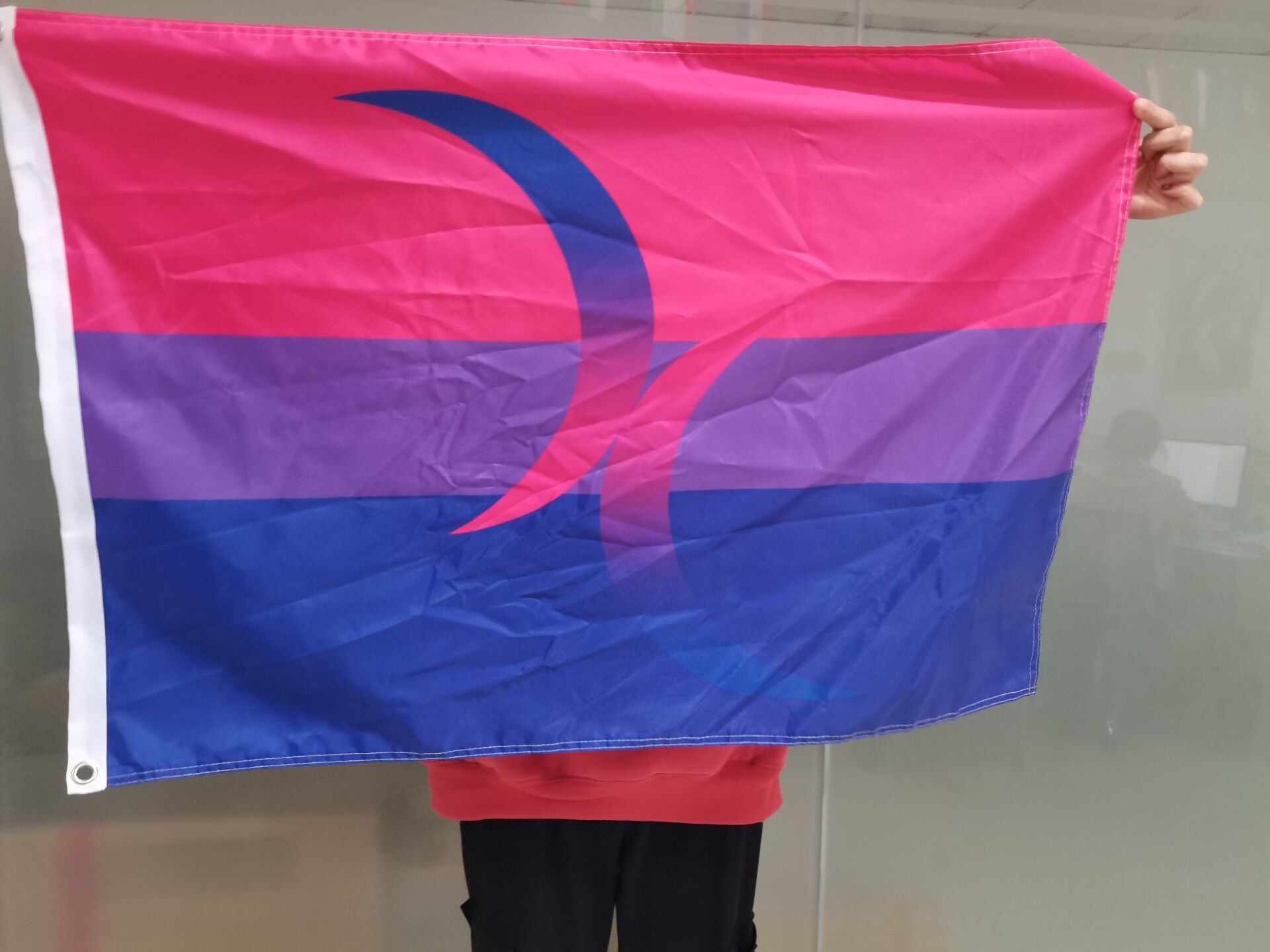 bimoons1 2x3 ft (60x90) / 4 Corner Grommets Official PAN FLAG Merch