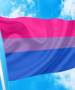 Bisexual Pride Flag - Bi Flag PN0112 3 - Lesbian Flag 3x5ft (90x150cm) / 2 Grommets Official PAN FLAG Merch