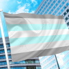 Demiboy Pride Flag PN0112 2x3 ft (60x90 cm) / 2 Grommets left Official PAN FLAG Merch