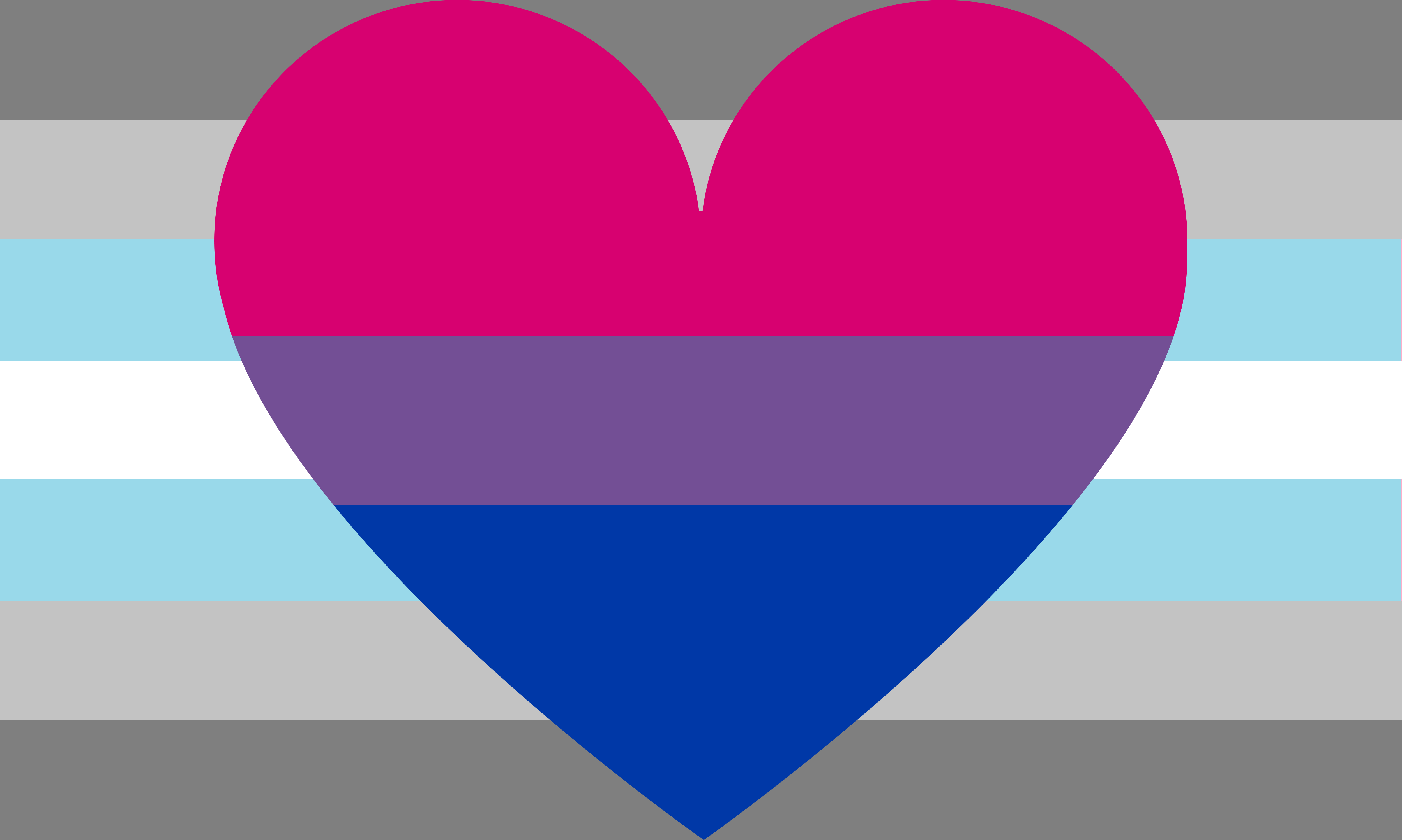 demiboy_bisexual_combo_by_pride_flags-dbc6jg7 3x5 ft(90x150 cm) / Demibisexual / 2 Grommets left Official PAN FLAG Merch
