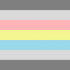 Demiflux Pride Flag PN0112 2x3 ft (60x90cm) Official PAN FLAG Merch