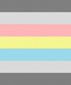 Demiflux Pride Flag PN0112 2x3 ft (60x90cm) Official PAN FLAG Merch