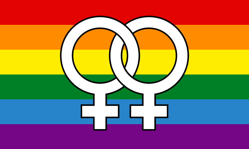 femalerainbow Pride Homosexual Rainbow Flag - Large2 PN0112 3x5 ft (90x150 cm) Official PAN FLAG Merch