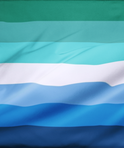 Blue Gay Men Flag PN0112 2 - Lesbian Flag 2x3 ft (60x90cm) / No Grommets Official PAN FLAG Merch