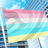 Genderflux Pride Flag PN0112 2x3 ft (60x90 cm) Official PAN FLAG Merch