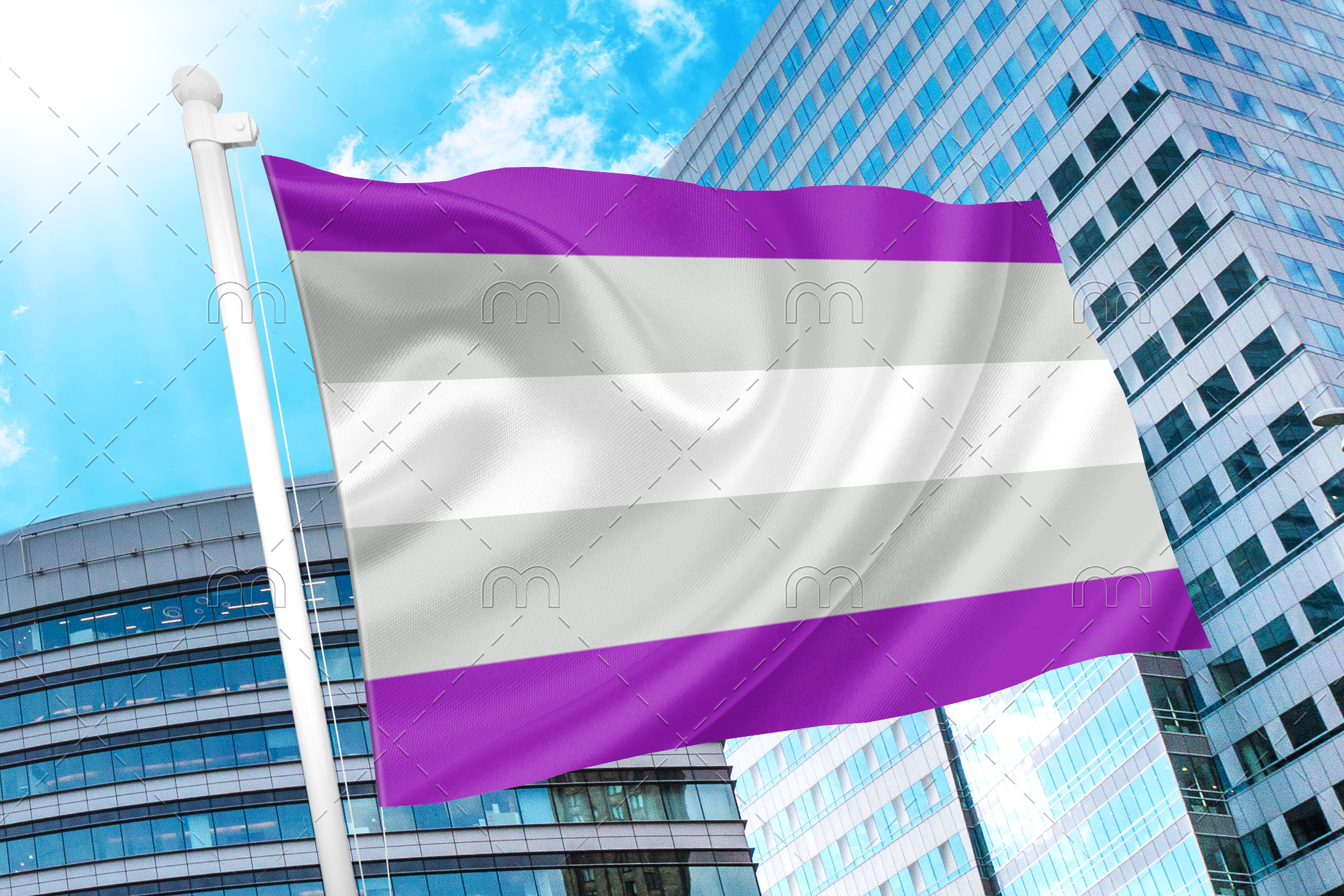 grace Gray Asexual / Gray Aces / Graces / Graysexuals Pride Flag PN0112 2x3 ft (60x90cm) Official PAN FLAG Merch