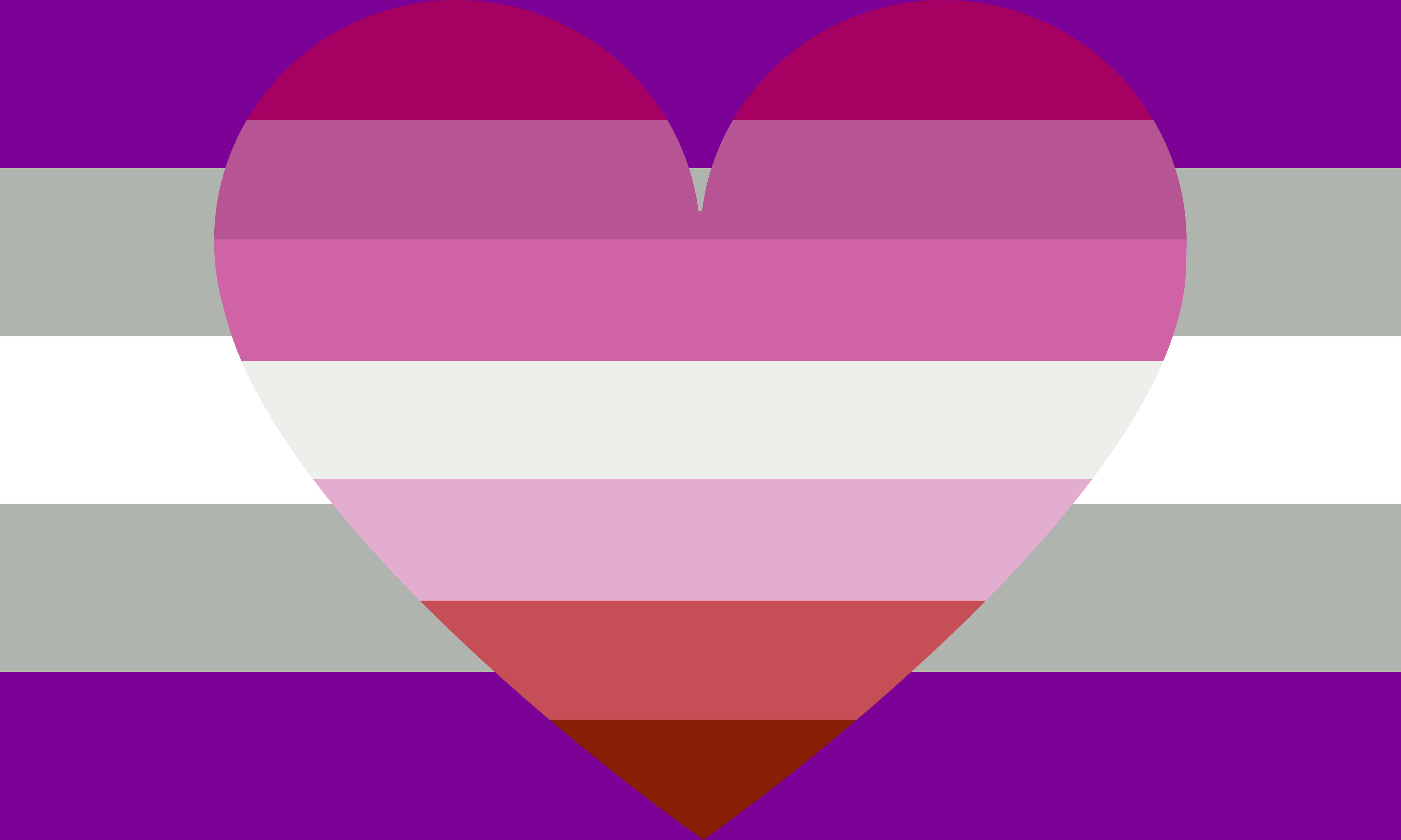 gray_asexual_lesbian_combo_by_pride_flags-daooo35 3x5 ft (90x150 cm) Official PAN FLAG Merch