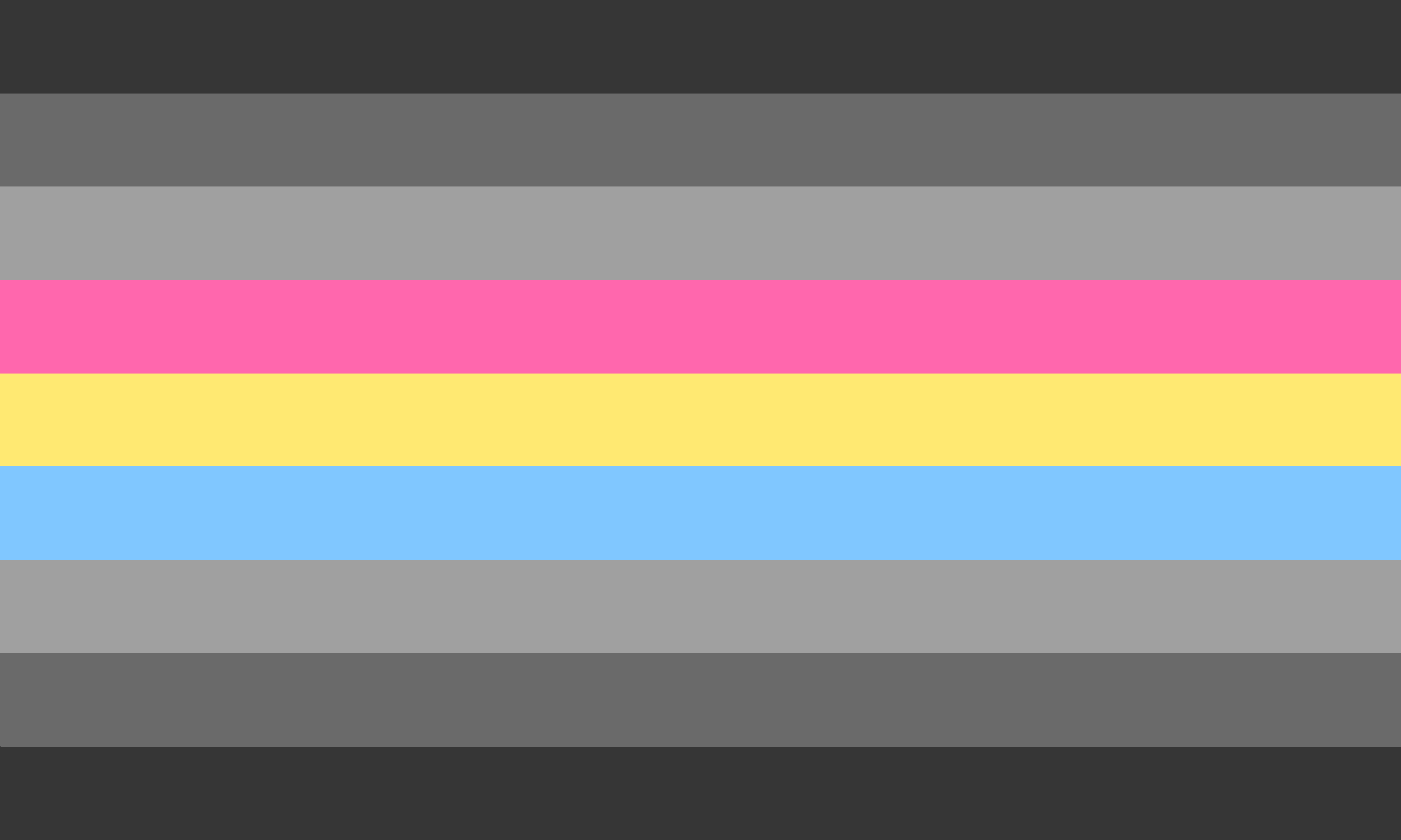 gray_pan___3__by_pride_flags-da8o772 Gray Pansexual Pride Flag PN0112 2x3 ft (60x90 cm) Official PAN FLAG Merch