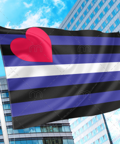 Leather Pride Flag PN0112 2x3 ft (60x90 cm) Official PAN FLAG Merch