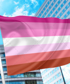 Lesbian Pride Flag PN0112 2x3ft (60x90cm) / 2 Grommets left Official PAN FLAG Merch