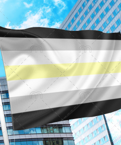 Librafluid Pride Flag PN0112 2x3 ft (60x90cm) / 2 Grommets Left Official PAN FLAG Merch