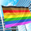 Philadelphia Gay Pride Flag PN0112 2x3 ft (60x90 cm) / 2 Grommets Official PAN FLAG Merch