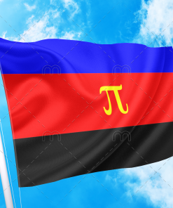 Polyamory Pride Flag PN0112 2 - Lesbian Flag 2x3 ft (60x90cm) / Pi / 4 Grommets Official PAN FLAG Merch