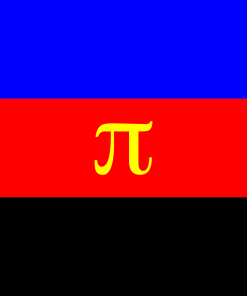 2x3 ft (60x90cm) / Pi / No Grommets Official PAN FLAG Merch