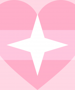 Pomoromantic Pride Flag PN0112 2x3 ft (60x90 cm) Official PAN FLAG Merch