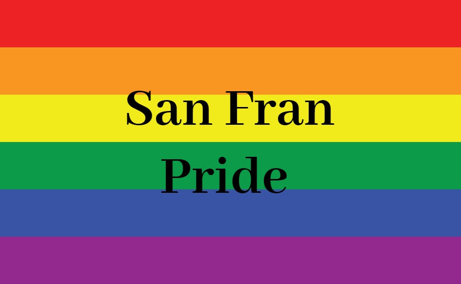 rainbow22 2x3ft (60x90cm) / 4 Corner Grommets Official PAN FLAG Merch