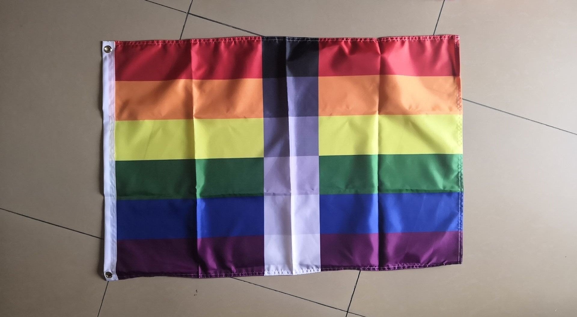 real_homoflexible 2x3 ft (60x90 cm) / 4 Grommets Official PAN FLAG Merch