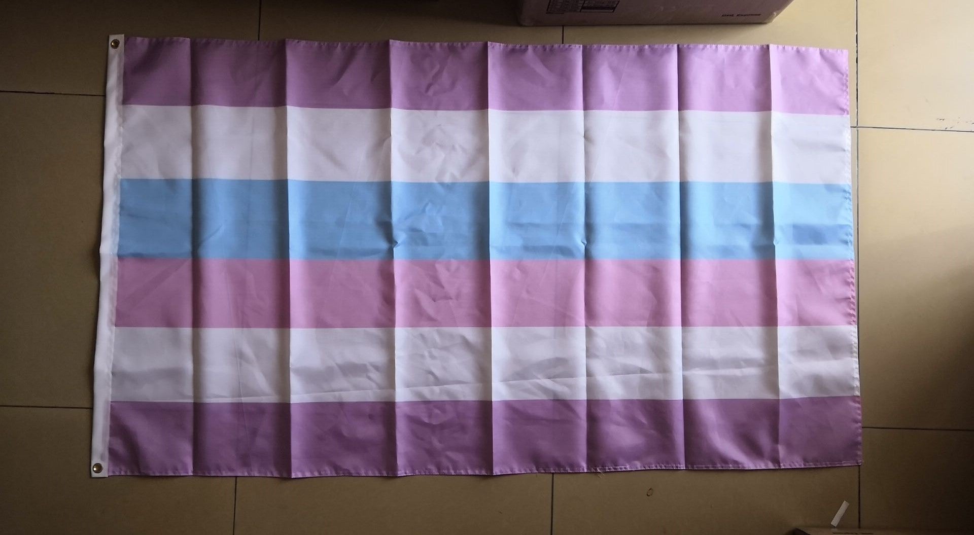 real_intersex 2x3 ft (60x90cm) / No Grommets Official PAN FLAG Merch
