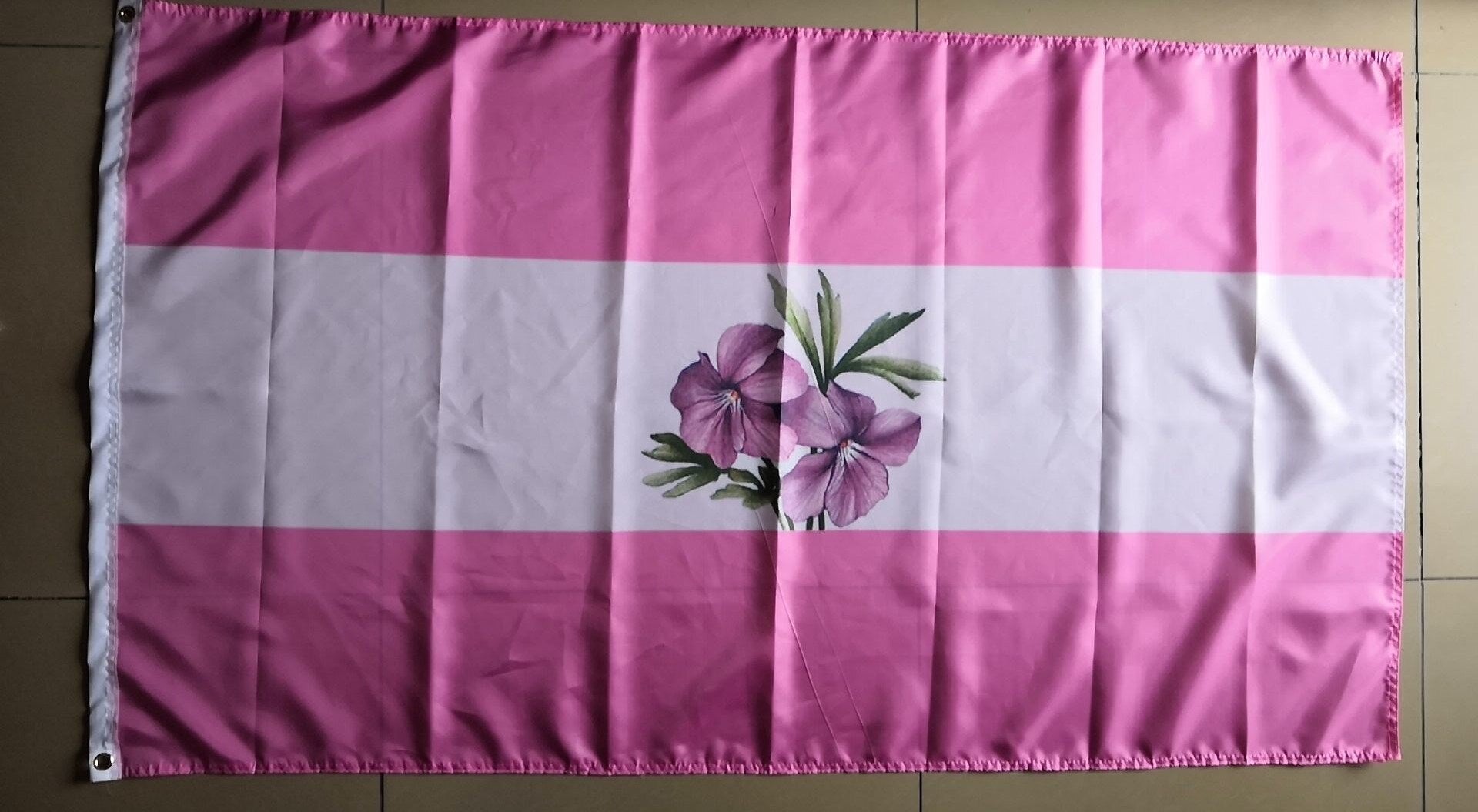 real_sapphic 3x5 ft (90x150 cm) / 2 Grommets left Official PAN FLAG Merch