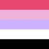 Reciprosexual flag PN0112 2x3 ft (60x90cm) / 2 Grommet Left Official PAN FLAG Merch
