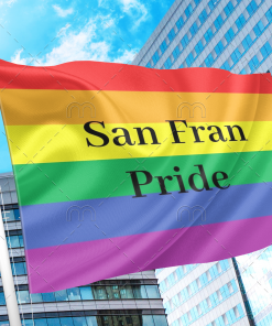 Custom Letter Flag PN0112 2x3ft (60x90cm) / 2 Grommets Left Official PAN FLAG Merch