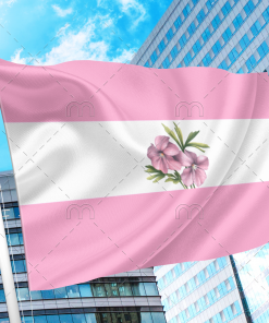 Sapphic Pride Flag PN0112 2x3 ft (60x90 cm) / 2 Grommets left Official PAN FLAG Merch