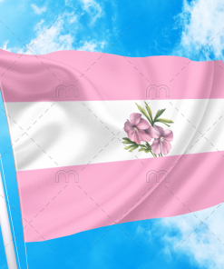 Sapphic Pride Flag PN0112 2 - Lesbian Flag 2x3 ft (60x90 cm) / No Grommets Official PAN FLAG Merch